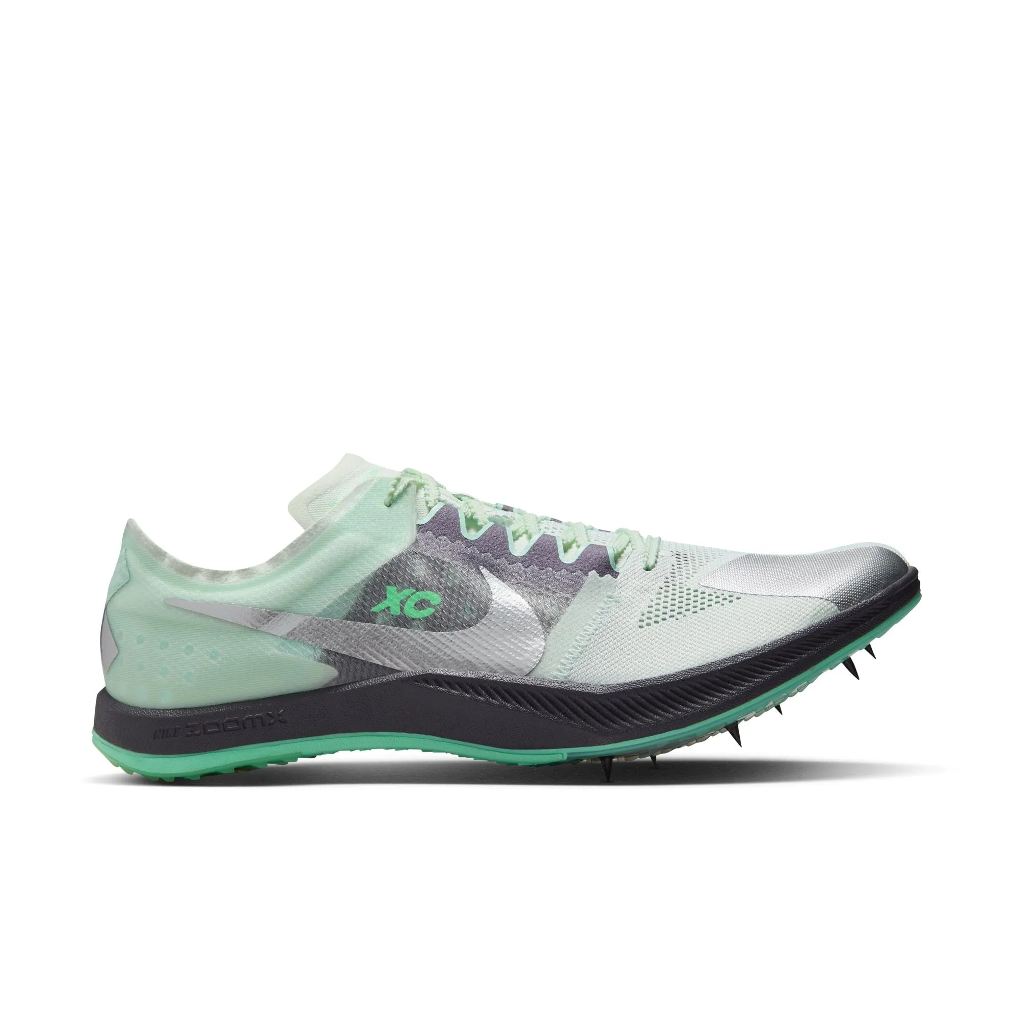 Unisex ZoomX Dragonfly XC (300 - Barley Green/Metallic Silver-Green Glow) Arch Support Design