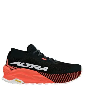 Altra Women's Olympus 275 Trail Running Shoes in Coral/Black AW25 Contoured Footbeds alpine trail running shoes